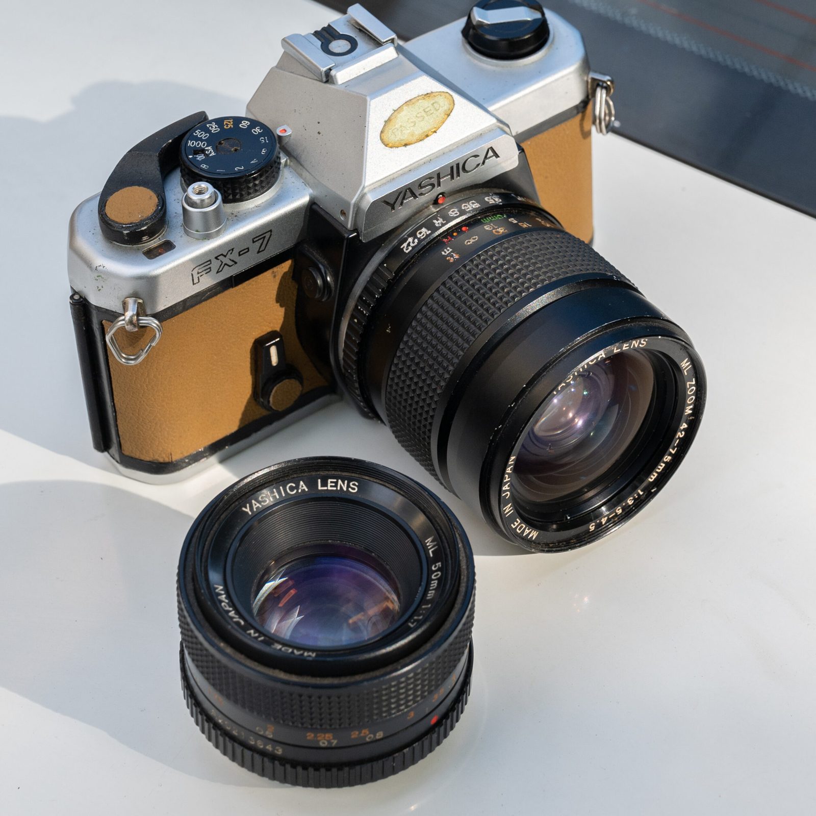 Yashica Fx7 with 42mm-75mm & 50mm 1.7 [Film Tested]