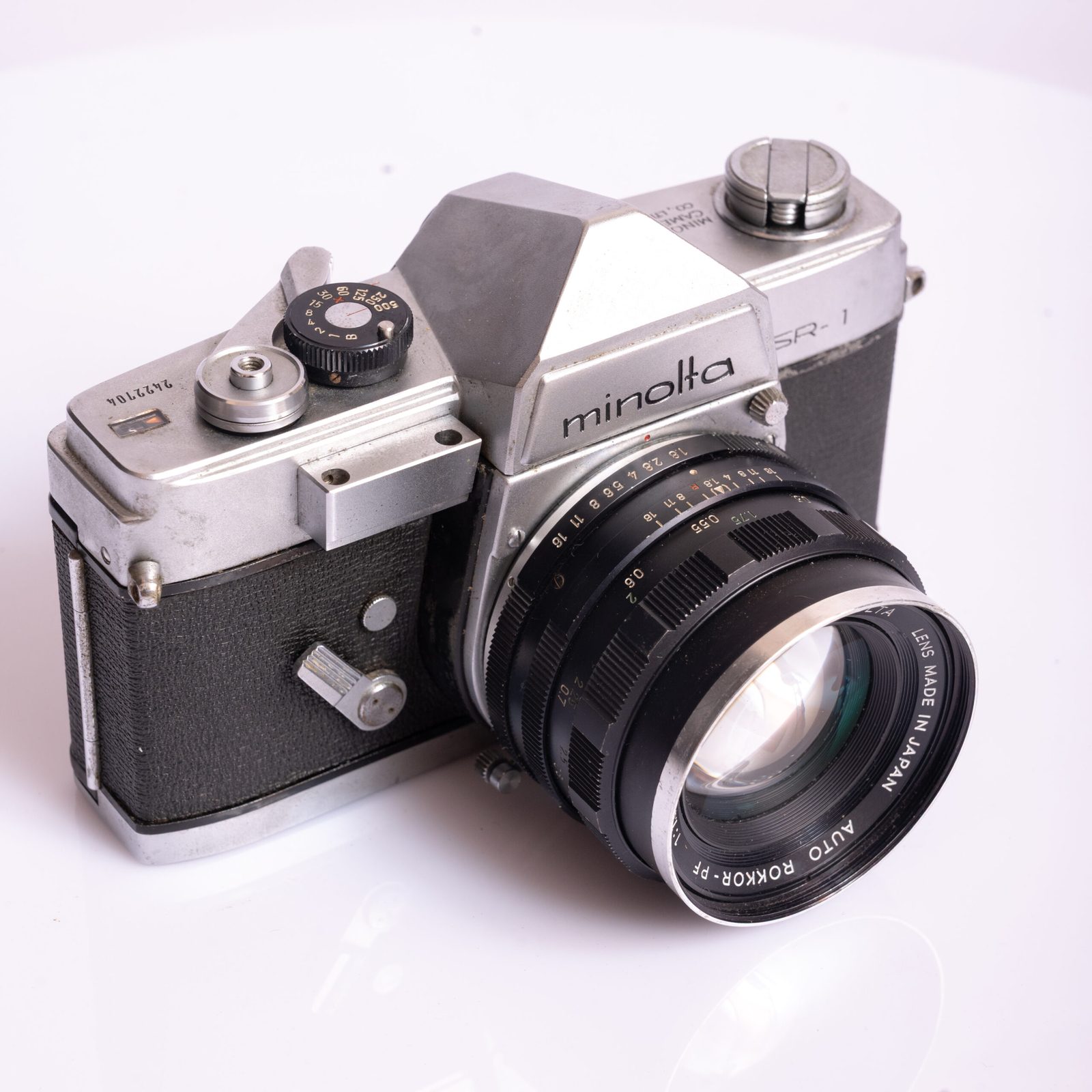 Minolta SR-1 + Auto Rokkor-PF 55mm f/1.8, view 4