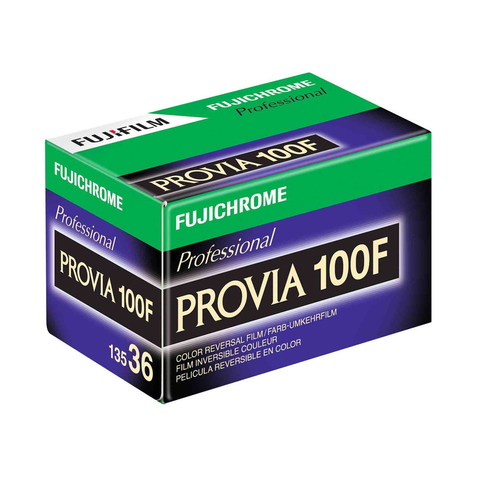 Fujichrome Professional Provia 100F – Color Reversal Film (Fresh)