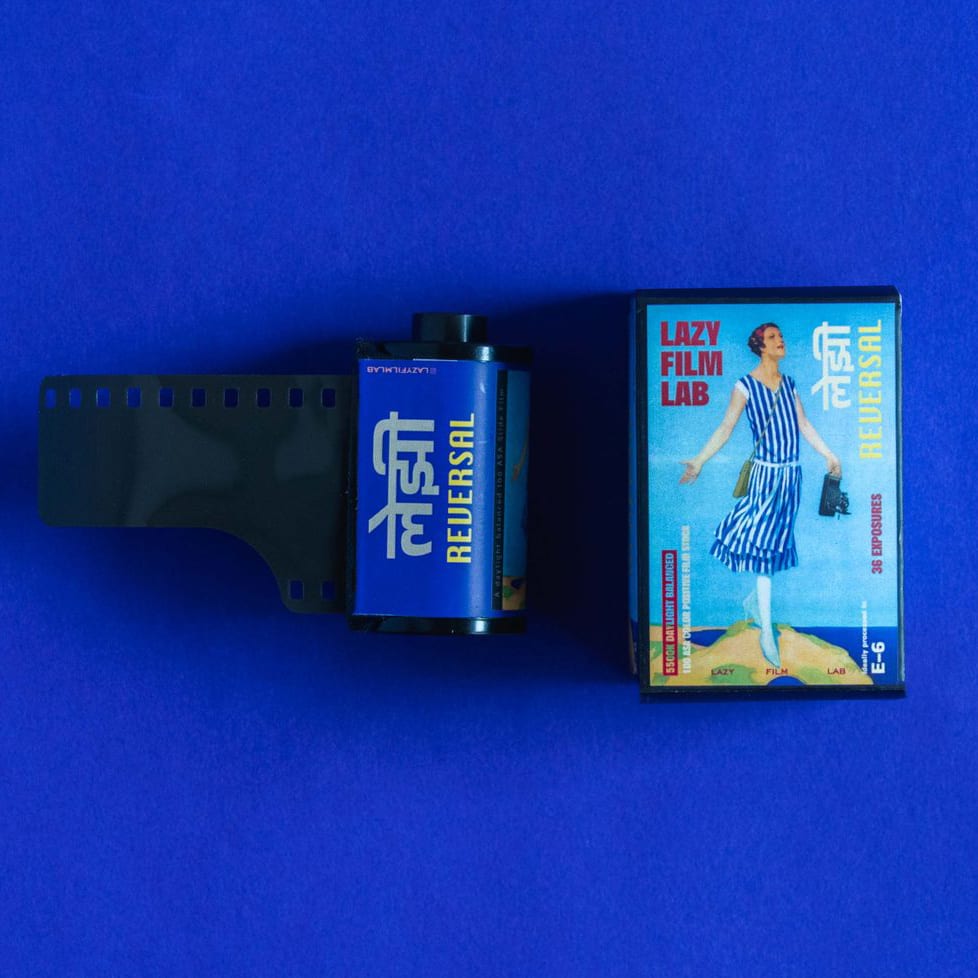LAZY REVERSAL 100D (DX-CODED) — Color Reversal Film